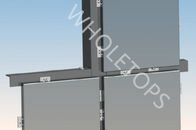 Панели панели SGS 2.5mm 3.0mm на открытом воздухе алюминиевые/алюминиевых Rainscreen плакирования