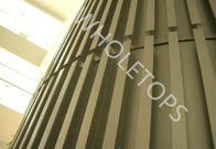 PVDF покрыло панелей фасада 2.0MM металлический лист алюминиевых декоративный для здания