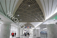 Панель 4.5MM 600mm пефорированная шириной алюминиевая для промежуточной станции рельса аэропорта ЯРКОЙ