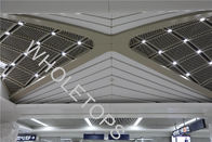 Панель 4.5MM 600mm пефорированная шириной алюминиевая для промежуточной станции рельса аэропорта ЯРКОЙ