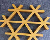 Треугольник формирует покрытие Akzo Nobel решетки потолка ширины 10mm алюминиевое