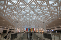 Экстренныйый выпуск треугольника сформировал алюминиевую панель потолка 3003 для крупного аэропорта